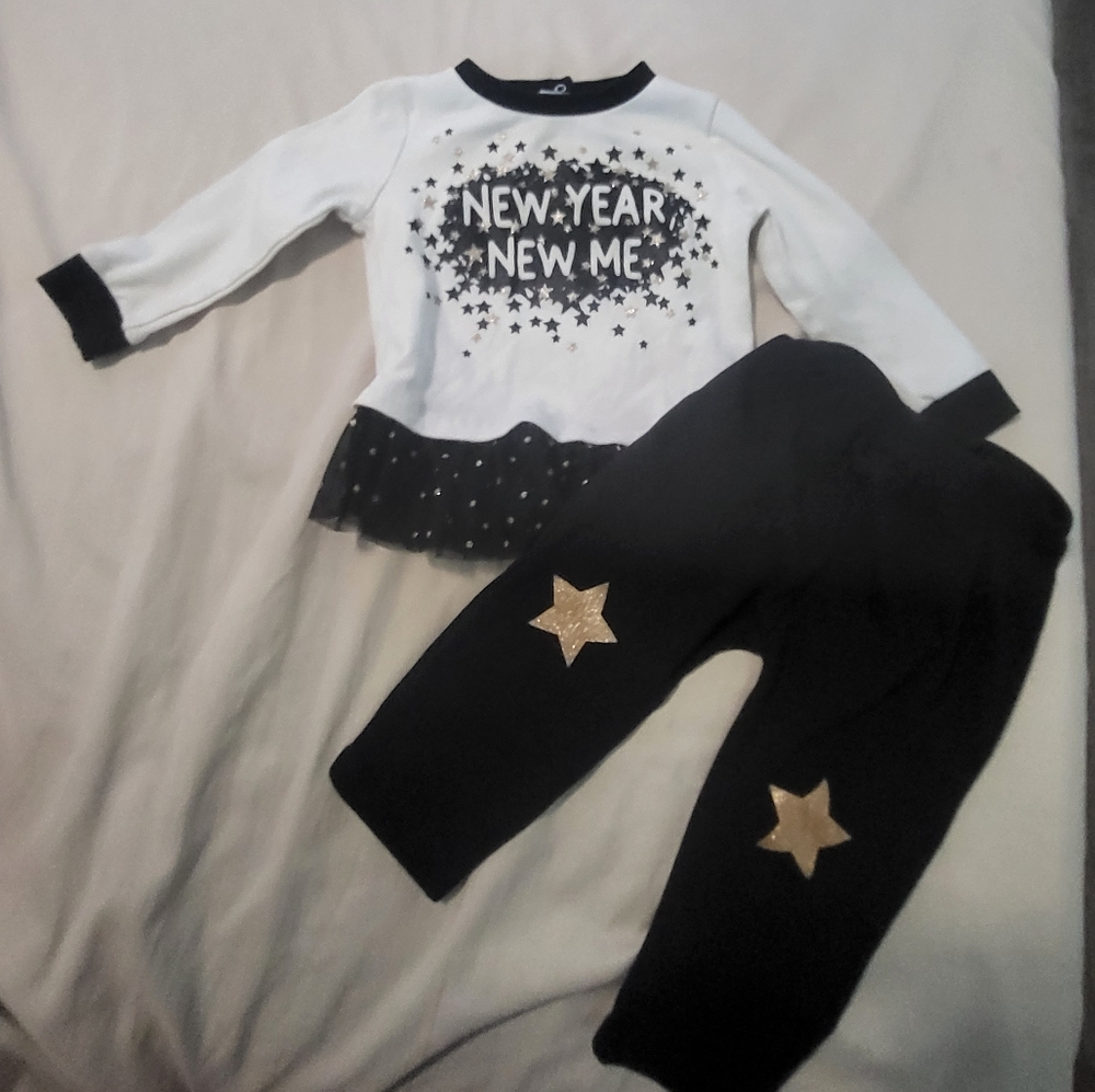 2 piece Outfit HAPPY NEW YEARS